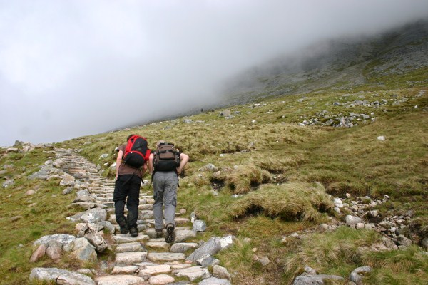 Walkers on the Three Peaks Challenge